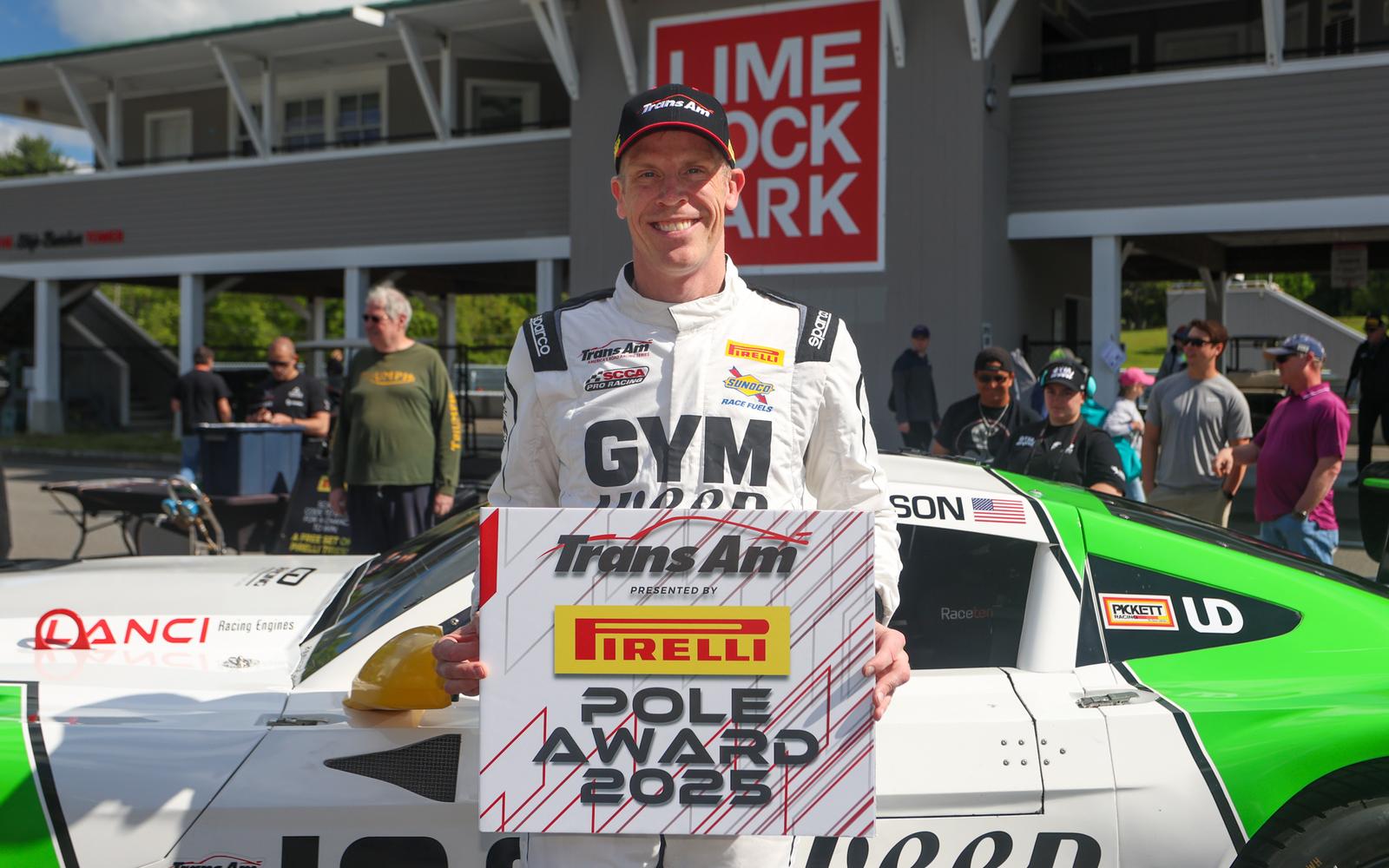 Chris Dyson Earns First Pole Award of 2025, Third Trans Am Pole at Lime Rock Park with New Track Record
